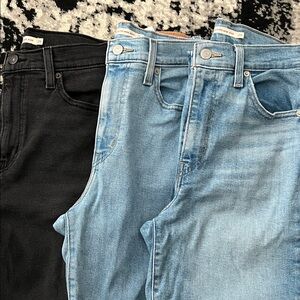 Levi’s High Waisted Mom Jeans 3 Pair Bundle size 26